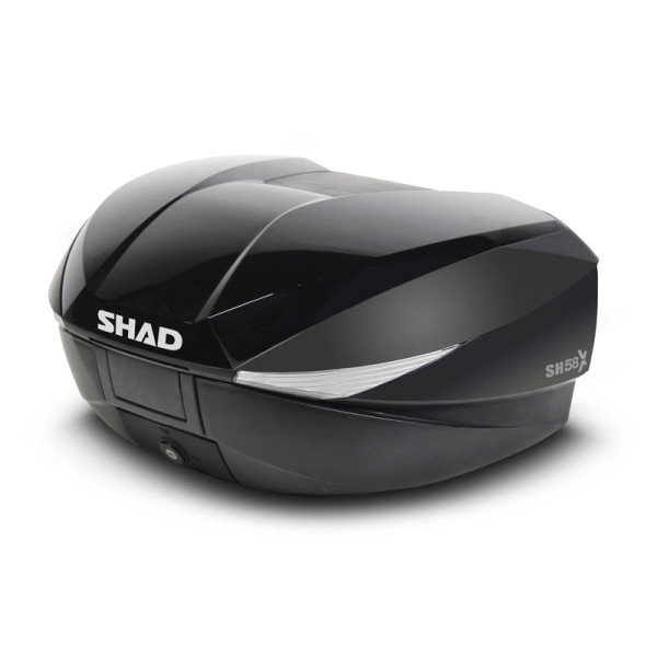 Shad SH58X Metallic Black Top Box Cover